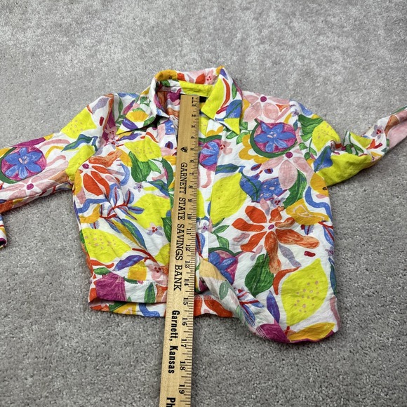 *READ* VICI 2 Piece Matching Set Skirt & Top Vibrant Floral Print Wome's Size XS - Picture 9 of 11